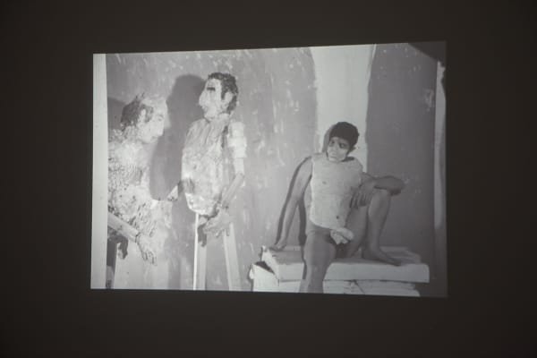 Exhibition view from the installation in the Frontspace "ROME" by Cate Giordano.