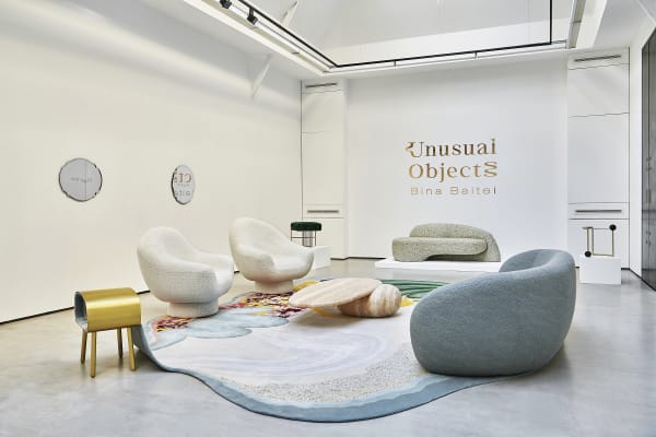 Vue de l'exposition de Bina Baitel "Unusual Objects", 2023 Photo © Yosuke Kojima