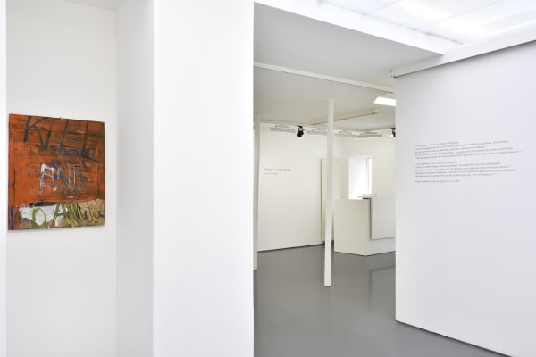 Vue de l'exposition " Philippe Vandenberg ", Galerie Christophe Gaillard, Paris, 2024. © Photos : Rebecca Fanuele.