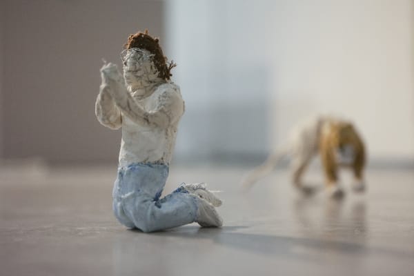 Exhibition view from the installation in the Mainspace "The Final Wife" by Cate Giordano.