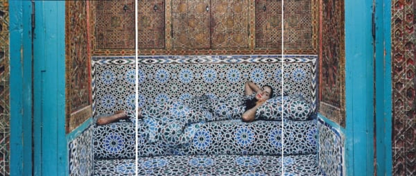 Lalla Essaydi, Harem #18 Triptysch, 2009