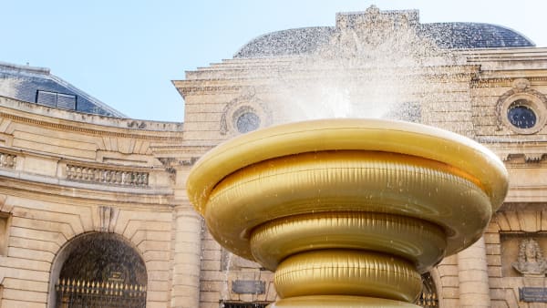 © Bina Baitel, Fontaine à voeux gonflable / © Monnaie de Paris