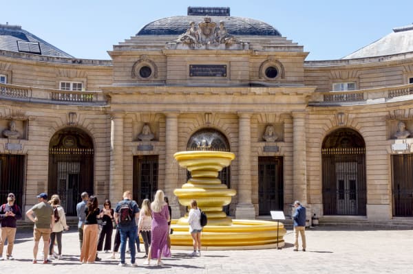 © Bina Baitel, Fontaine à voeux gonflable / © Monnaie de Paris