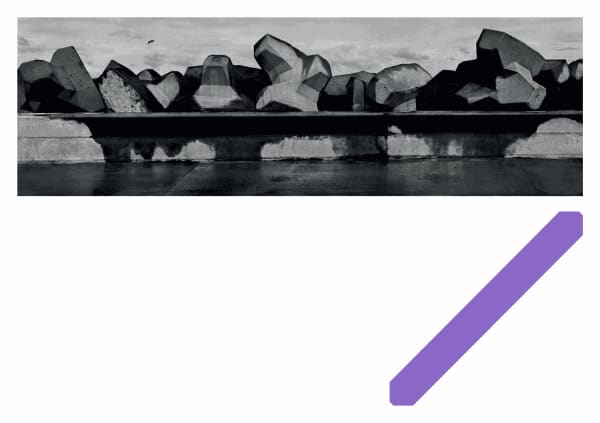 Carton d'invitation, visuel : © Josef Koudelka / Magnum Photos France, 1989