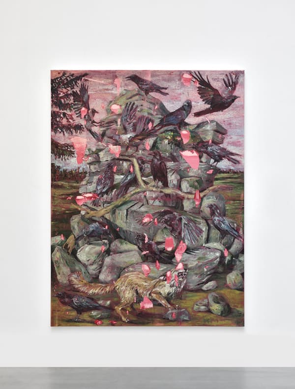 Antigone II, 2018, Huile sur toile, 210 x 160 cm © Julien des Monstiers, courtesy galerie Christophe Gaillard