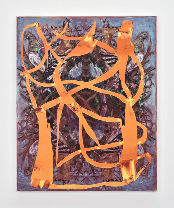 Sans titre, 2019, Huile sur toile, 92 x 73 cm. © Julien des Monstiers, courtesy galerie Christophe Gaillard