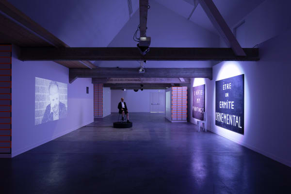 Hélène Delprat Twist & Die, Vue de l’exposition, Galerie Haute, Photo Aurélien Mole