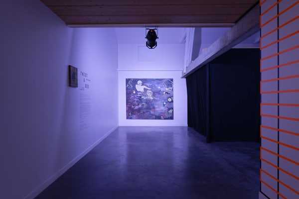 Hélène Delprat Twist & Die, Vue de l’exposition, Galerie Haute, Photo Aurélien Mole