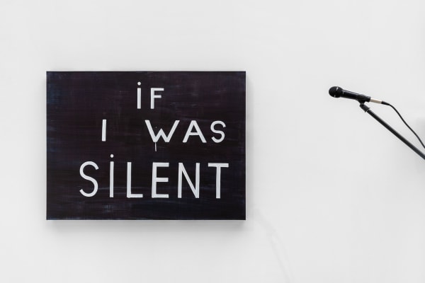 Hélène Delprat, " Vous êtes en train de m'enregistrer ? ", 17ème édition de la Biennale de Lyon, 2024. © Photo : Nicolas Brasseur.