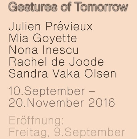Gestures of Tomorrow