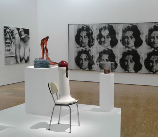 Daniel Pommereulle at the Centre Georges Pompidou