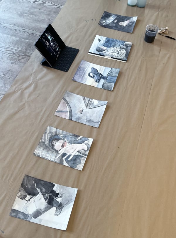 Friedemann Heckel Artist In Residence Galerie Herold 3