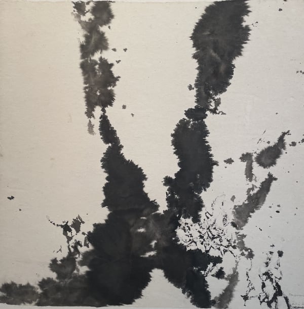 Zao Wou-Ki, Sans titre, 1992, encre sur papier, 65 x 66 cm