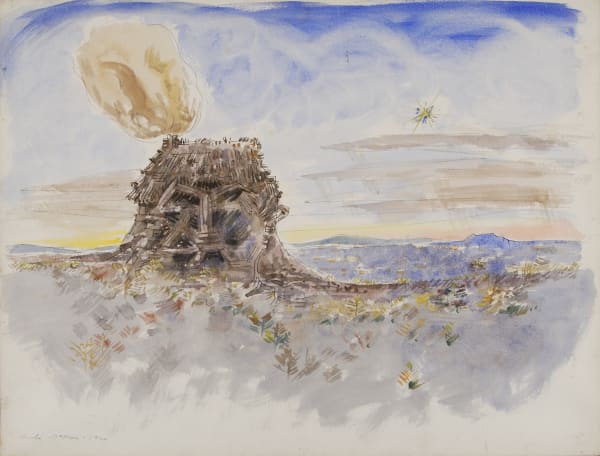 André Masson, Ville crânienne, 1940