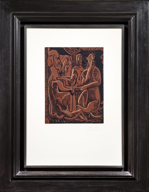 Pablo Picasso, Petit déjeuner sur l’herbe, d’après Manet, 1962