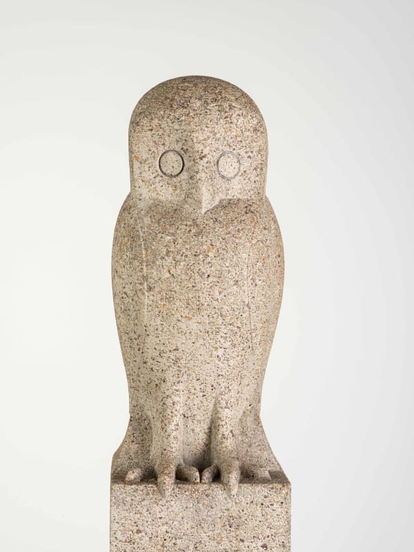 Francois-Xavier Lalanne, Chouette de Jardin sur Pylône, 1990