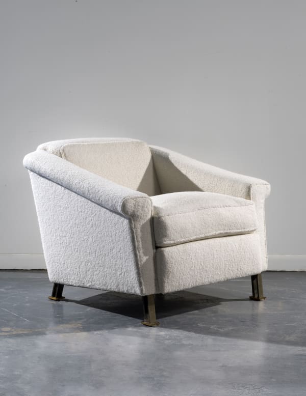 Maison Leleu Jules & André, Pair of Armchairs, Circa 1955