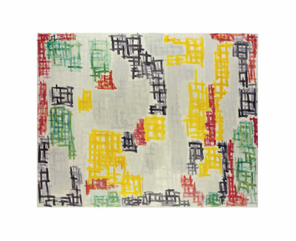 Günther Förg Untitled, 2003 Acrylic on canvas 98.4 x 126 inches (250 x 320 cm)