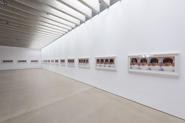 Alfredo Jaar A Hundred Times Nguyen, 1994 Twenty-four framed pigment prints, framed matrix print, video, three books Pigment prints: 25 x 54 inches (63.5 x 137 cm) each Edition of 3 + 2 APs