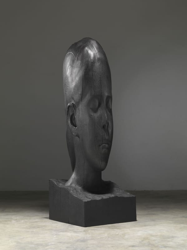 Jaume Plensa Paula (from burnt wood), 2015 Bronze 69.75 x 23.5 x 24.75 inches (177 x 60 x 63 cm) Edition of 5