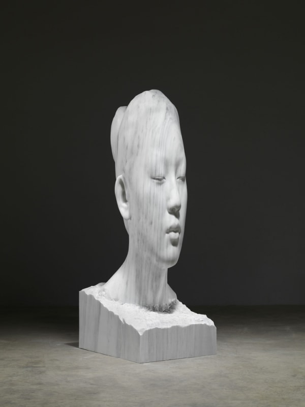 Jaume Plensa Laura Asia, 2015 Marble 75.6 x 25.6 x 31 inches (192 x 65 x 79 cm)
