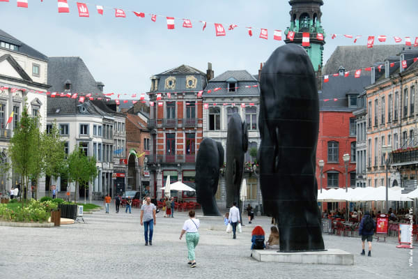Jaume Plensa: Something Sacred, Mons, Belgium