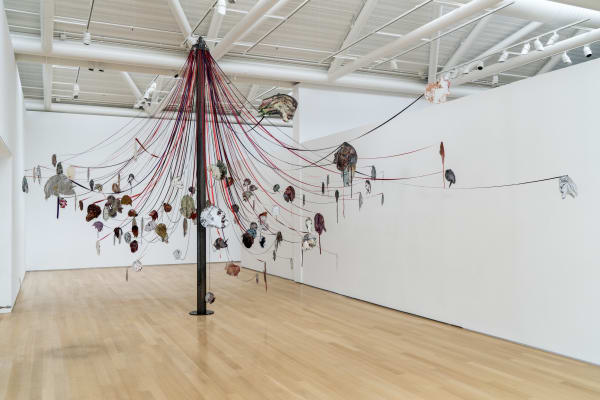 Nancy Spero: Maypole: Take No Prisoners, The Gund, Kenyon College, Gambier, Ohio