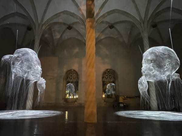 Jaume Plensa: Mirall, La Llotja, Palma de Mallorca, Spain