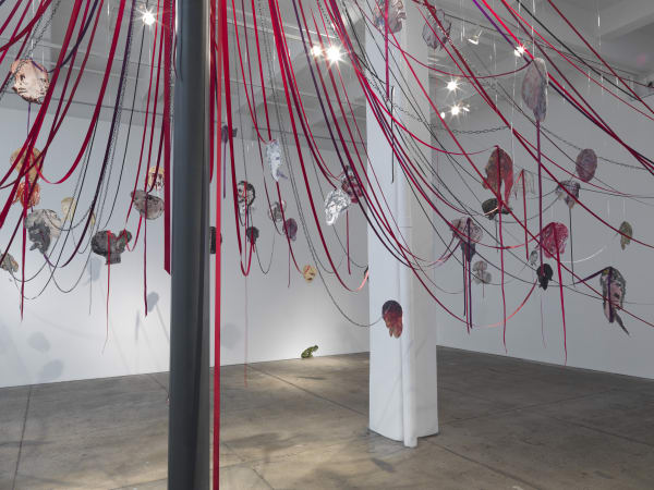 Nancy Spero, Maypole: Take No Prisoners