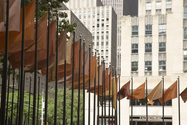 Andy Goldsworthy, Frieze Sculpture at Rockefeller Center