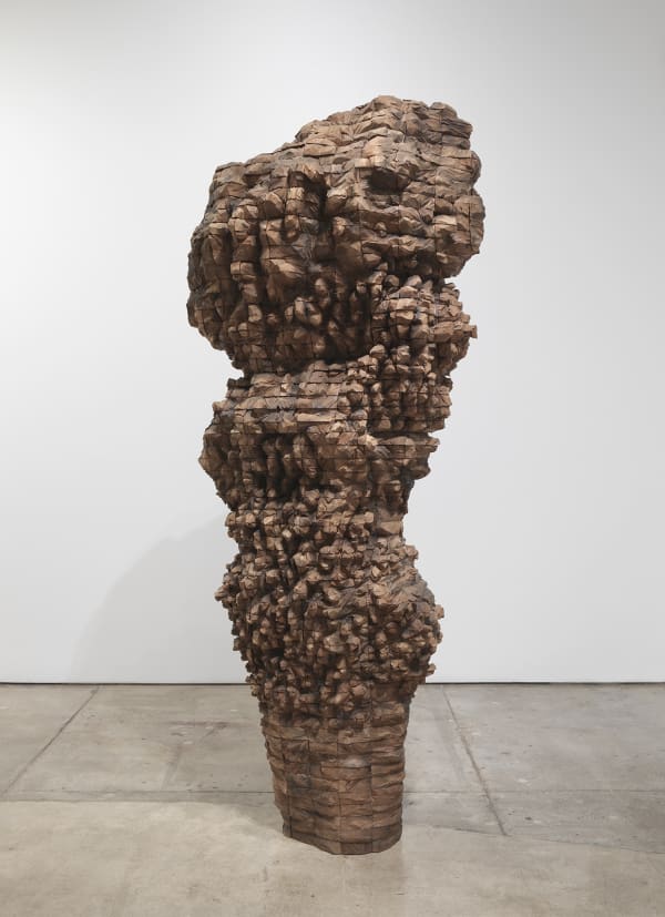 Work on view: Ursula von Rydingsvard, Gusta, 2018