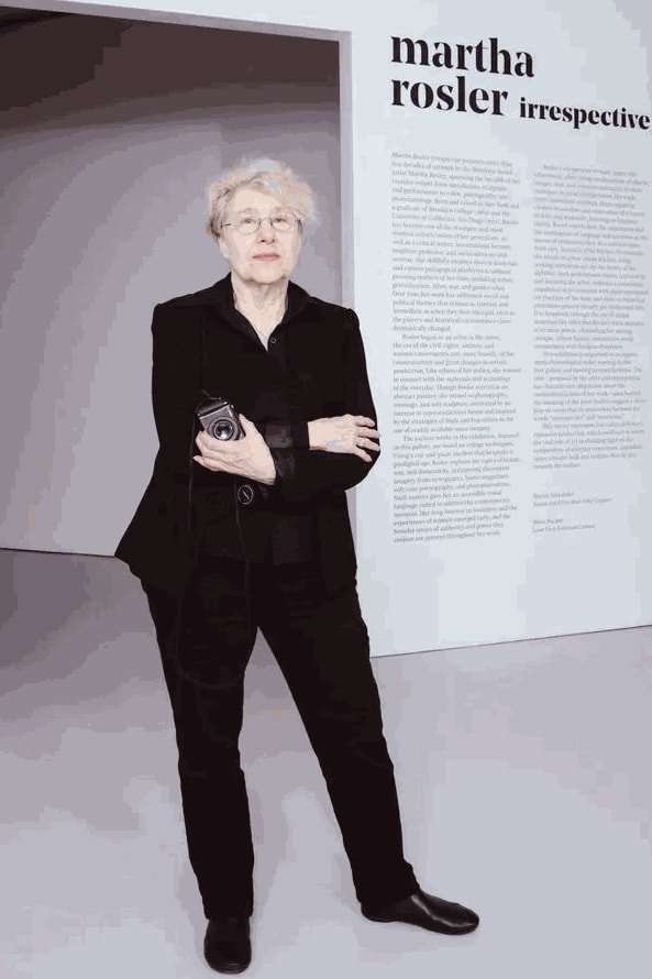 The New York Times, Martha Rosler Isn’t Done Making Protest Art