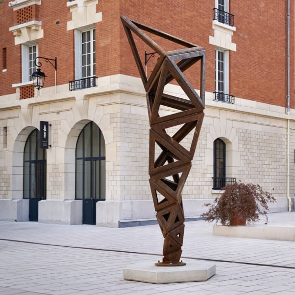 Conrad Shawcross, On view now at Jardin Arnaud Beltrame, Paris