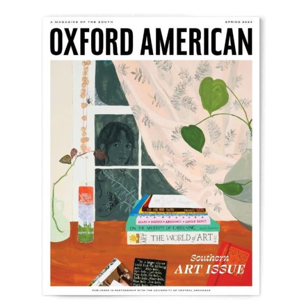 © Claudia Keep's cover for the Oxford American's 2024 Spring Issue.