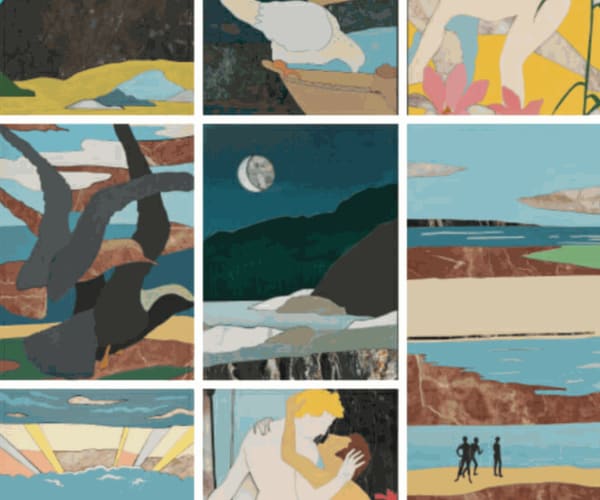 Saint Laurent Rive Droite Showcases Artist Laurent Pernot’s Pastel-Hued Artworks