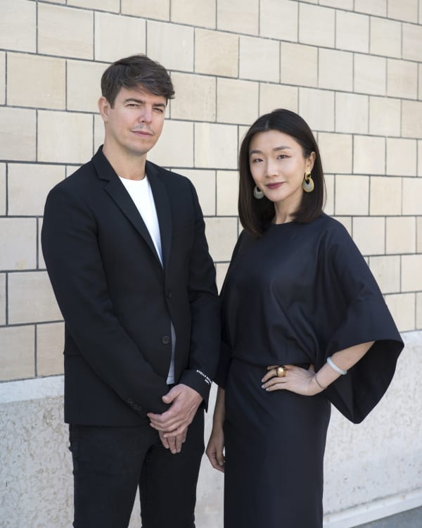 Galerie Marguo co-founders and partners Vanessa Guo and Jean-Mathieu Martini. Courtesy of Galerie Marguo