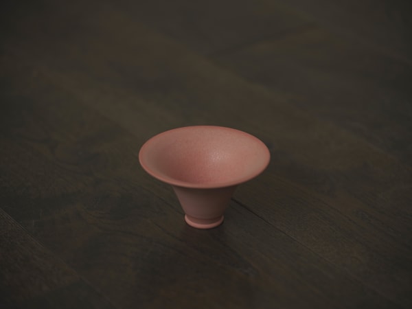 Xie Fan — Handcrated Rose Pink Ceramic Cup, € 110.00