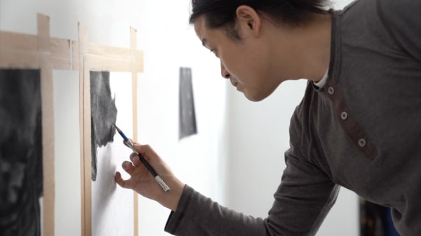 Zhang Yunyao: In the Studio