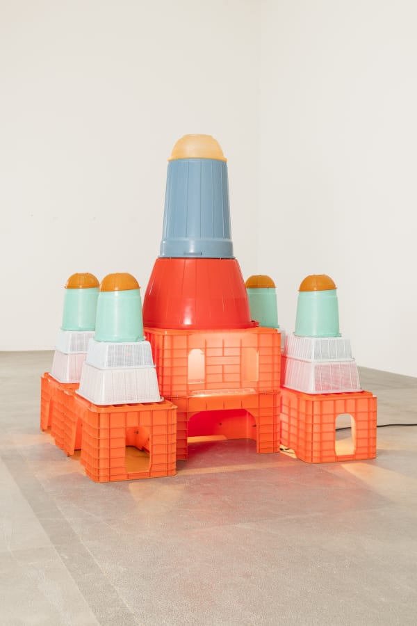 Dennis Oppenheim. Famosos edificios históricos mexicanos II, 1998