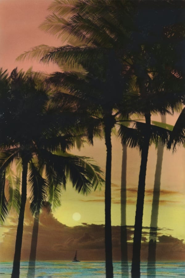 Your Life was just a Dream, 2019 Hand colored gelatin silverprint 138 x 99,5 x 3,5 cm Variation of 5