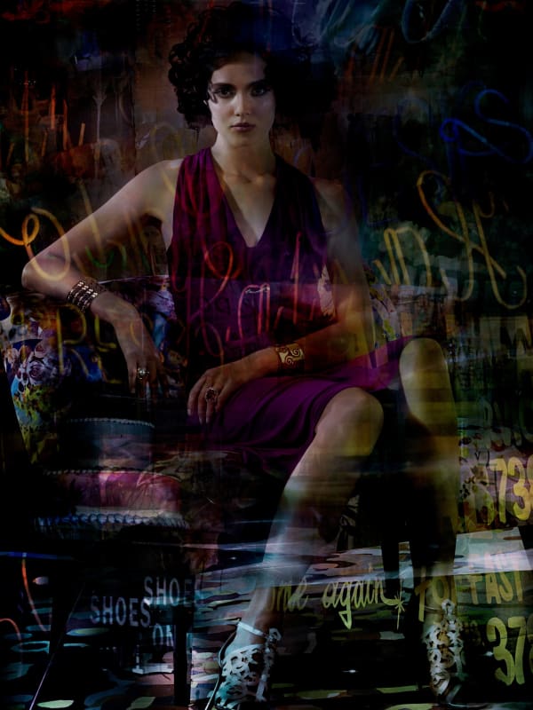 Portrait_of_Shelby (Modern Royals), 2020 Pigment print back-mounted on Dibond and framed with non reflect glass (non treated UV) 175 x 132 cm Edition of 6 + 2 AP