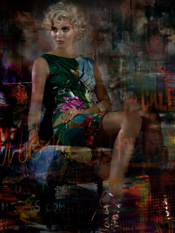 Portrait_of_Ellen (Modern Royals), 2021 Pigment print back-mounted on Dibond and framed with non reflect glass (non treated UV) 175 x 132 cm Edition of 6 + 2 AP