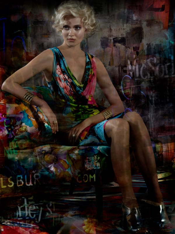 Portrait_of_Rose (Modern Royals), 2021 Pigment print back-mounted on Dibond and framed with non reflect glass (non treated UV) 175 x 132 cm Edition of 6 + 2 AP