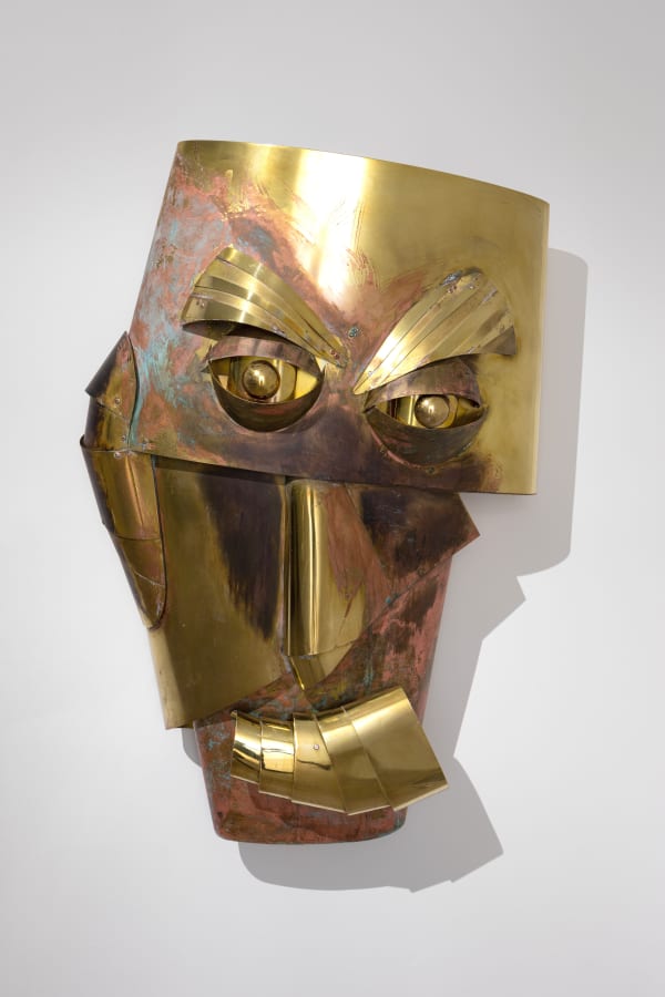 Caroline MESQUITA Roger, 2021 Patinated brass 120 x 80 x 30 cm (47 3/16 x 31 7/16 x 11 3/4 inches)