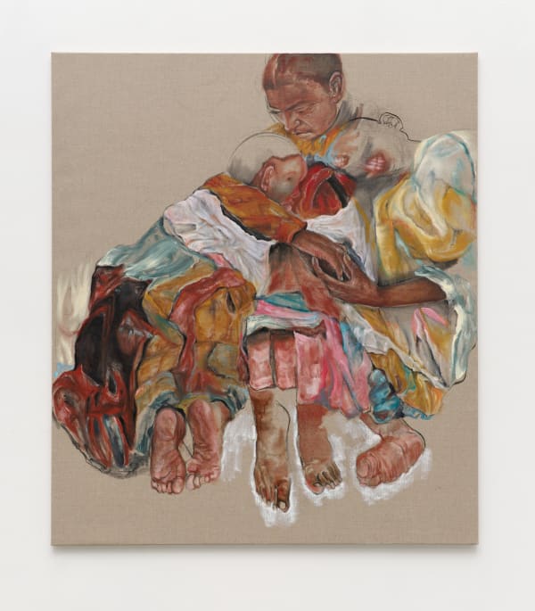 Johanna Mirabel, Embracing Broken Bodies (Enlaçant les corps brisés), 2025