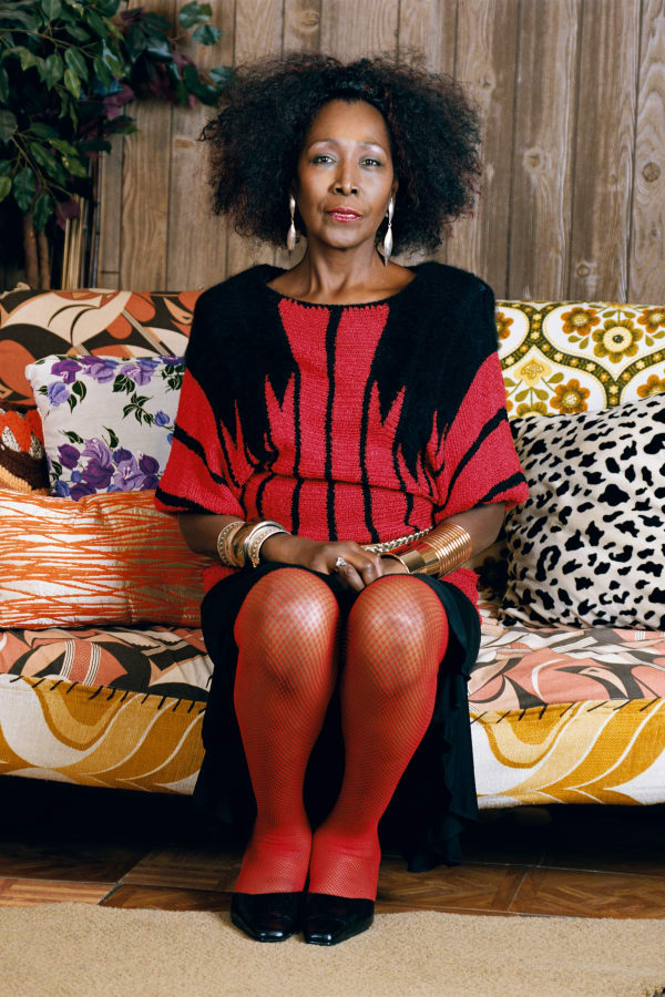 Mickalene Thomas, Sandra : She’s a Beauty,, 2012