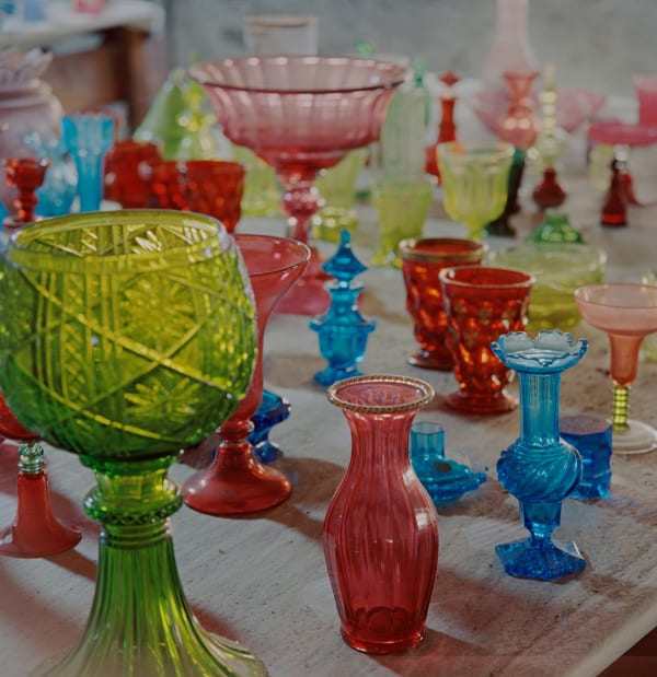 Patrick Faigenbaum, Cristal couleur à la masse, Cristallerie Saint-Louis, 2022