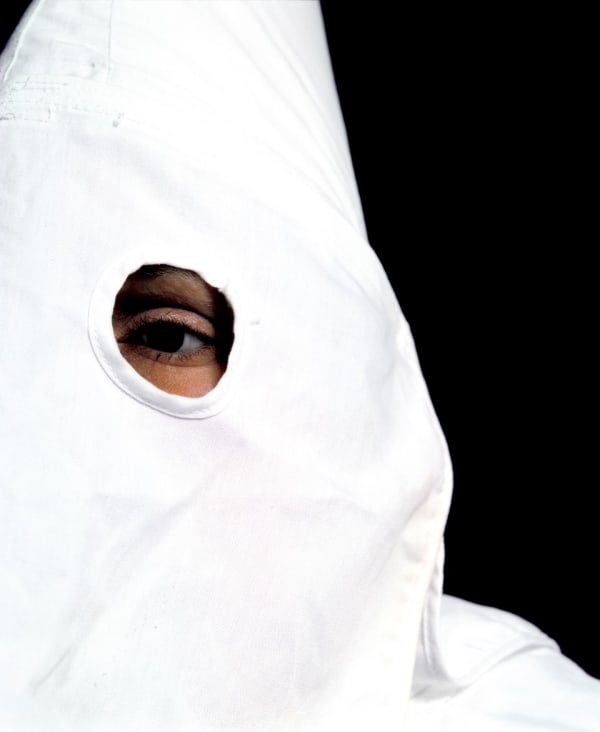 Andres Serrano, Klanswoman, Grand Kaliff II (The Klan), 1990