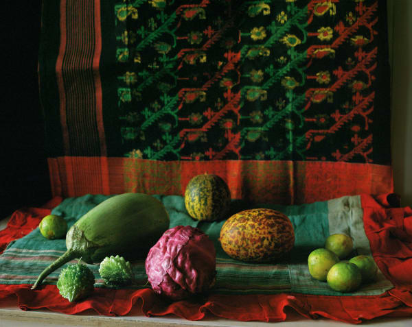 Patrick Faigenbaum, Arrangement de fruits. Dover Lane, Ballygunge, Kolkata sud (1), 2014