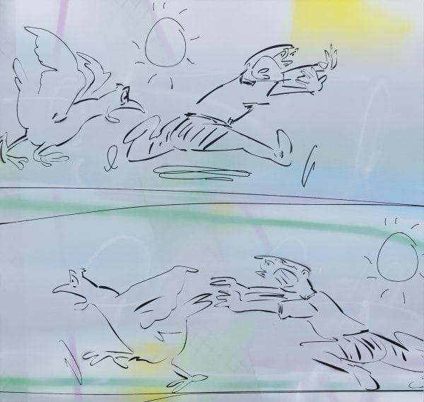 Hoda Kashiha, Loop the loop, 2022